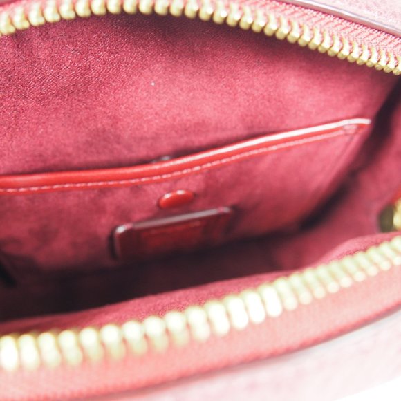 Coach Women's Kat Camera Bag Quilting Polished Grain Leather Dusty Pink 88230 - Picture 9 of 11